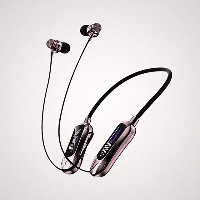 Kabelloses Nackenbügel-Headset mit Mikrofon für Podcasts, geeignet für