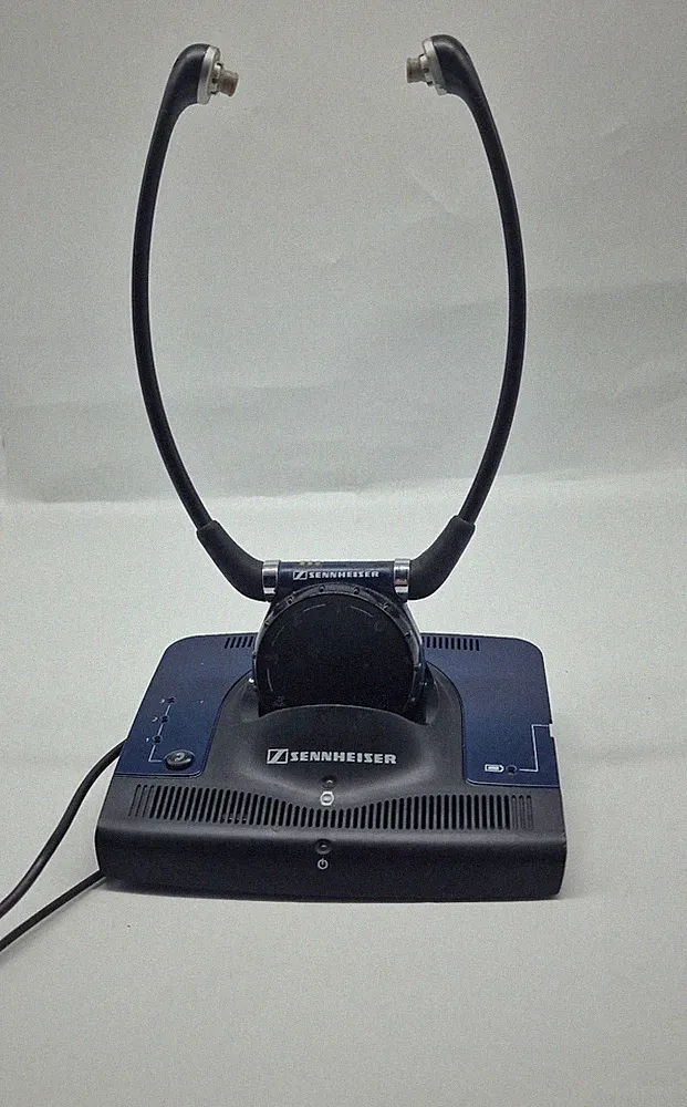 kabelloses Sennheiser SET 840-TV Funk-Stereo Kopfhörer Kinnbügelhörer