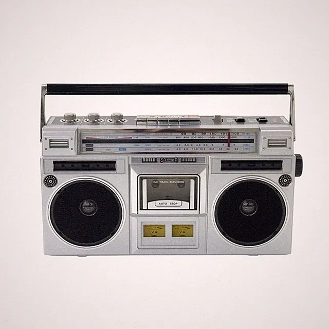 Kassettenrekorder mit Bluetooth Retro Kassettenspieler mit Tragegriff Tragbar