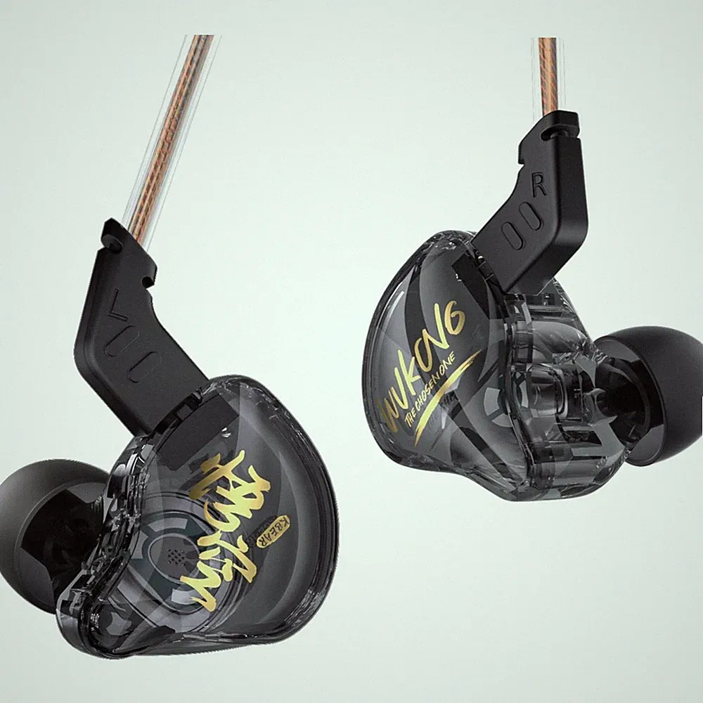 KBEAR MONKIE K01 Gaming-Ohrhörer, In-Ear-Kopfhörer mit Geräuschunterdrückung...