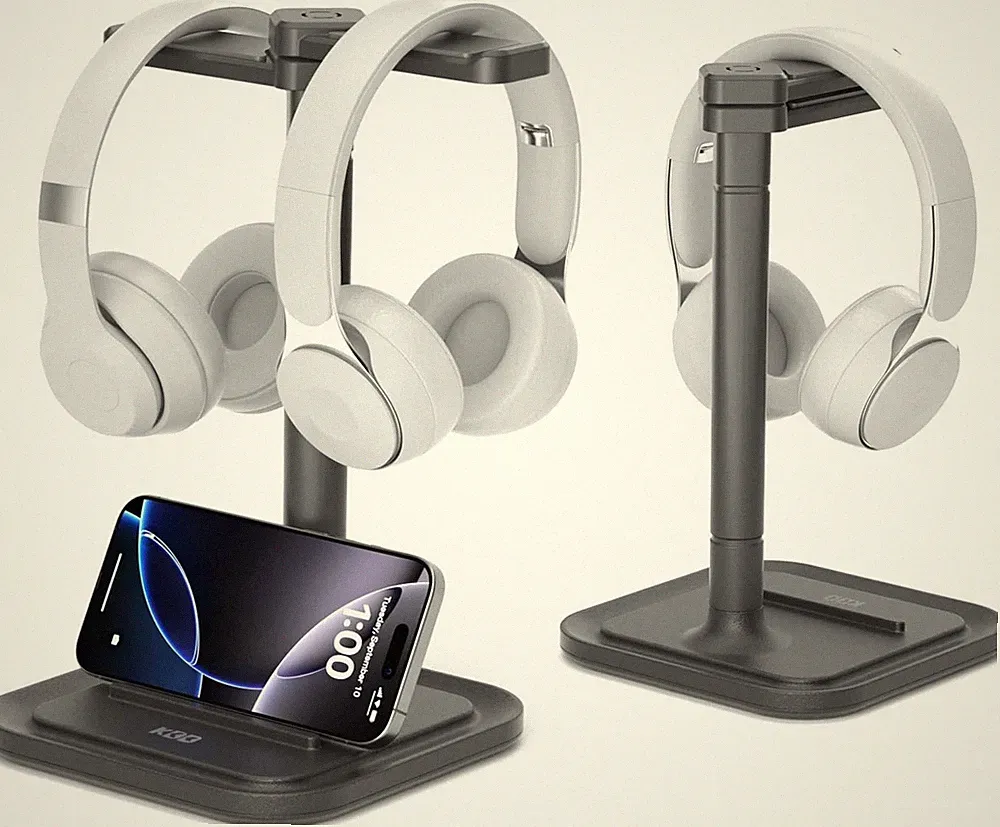 KDD Kopfhörerhalterung Drehbar Schreibtisch Universal Gaming Headset Ständer