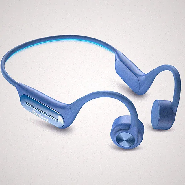 Kimhost Knochenschall Headphone Bluetooth 32GB MP3-player IPX8 Schwimmkopfhörer