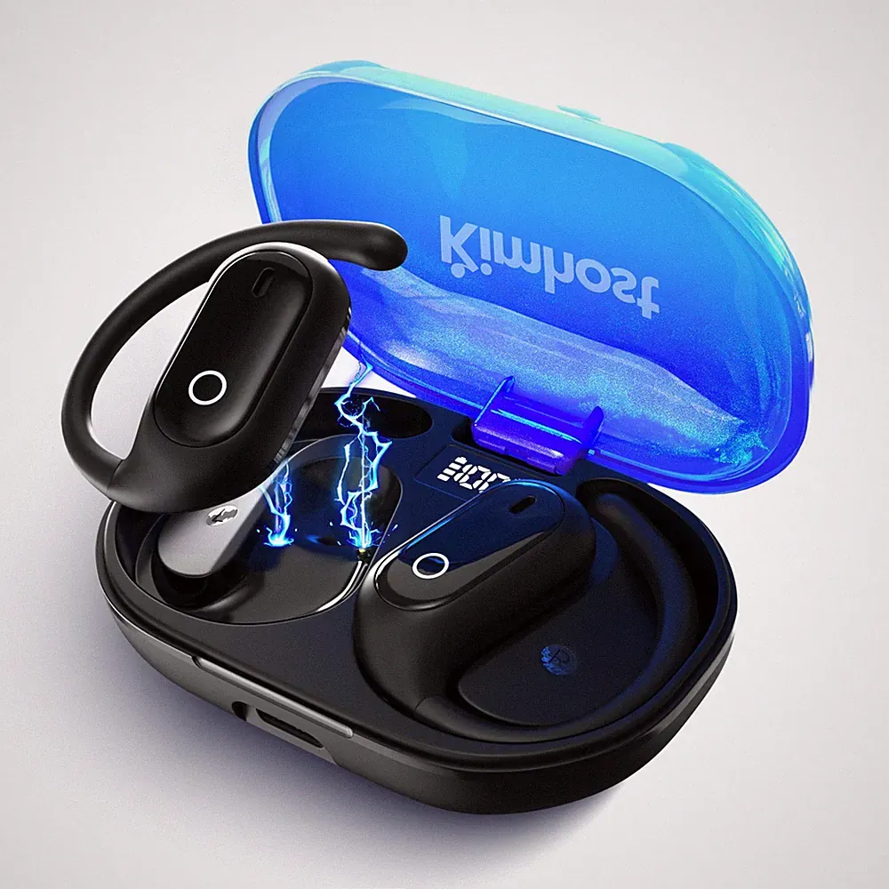 Kimhost Open-Ear True-Wireless-Earbuds AI Übersetzungskopfhörer Sportkopfhörer