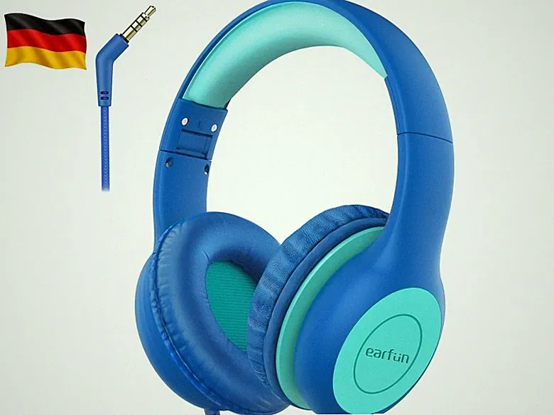 Kinder Kopfhörer, Kopfhörer Kinder mit Kabel, 85dB Lautstärkenbegrenzer, HiFi Kl