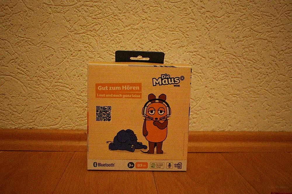Kinderkopfhörer JVC HA-KD 10W gelb/Blau Tinyphones Lautstärkenbegrenzung