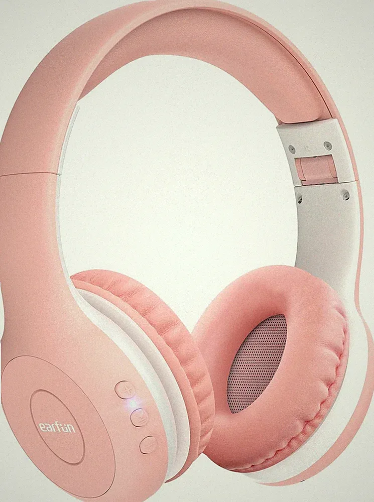 Kinderkopfhörer: Sichere Lautstärke 85/94 dB, Bluetooth 5.4, 40h Akku, Over‑Ear