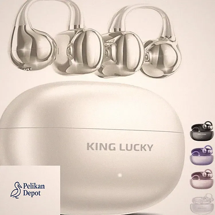 King Lucky Bluetooth 6.0 Clip-On-Ohrhörer Wasserfest 50h