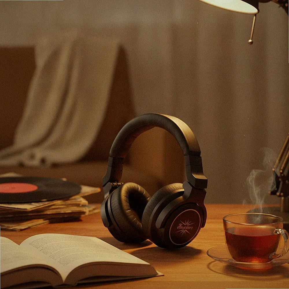 Kiwi Ears Aventus Bluetooth 5.4 Over Ear Kopfhörer Kabellos DJ Gaming Noise...