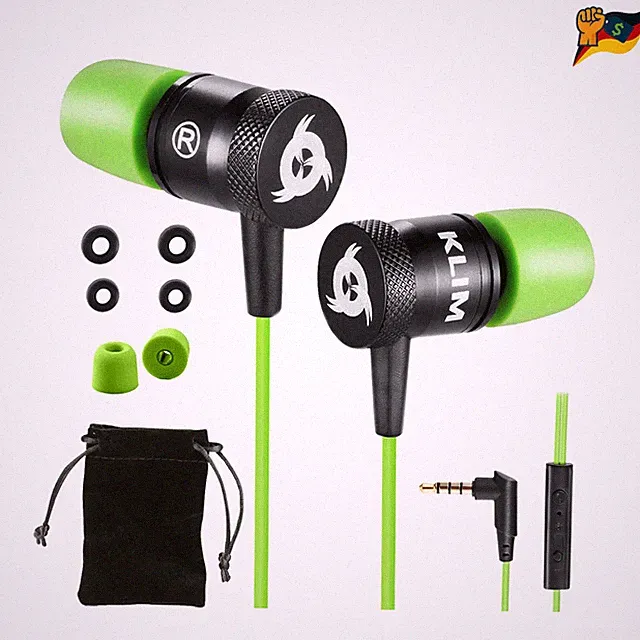KLIM Fusion In-Ear-Kopfhörer, Mikrofon, Hi-Fi, Memory-Schaum, Farbe
