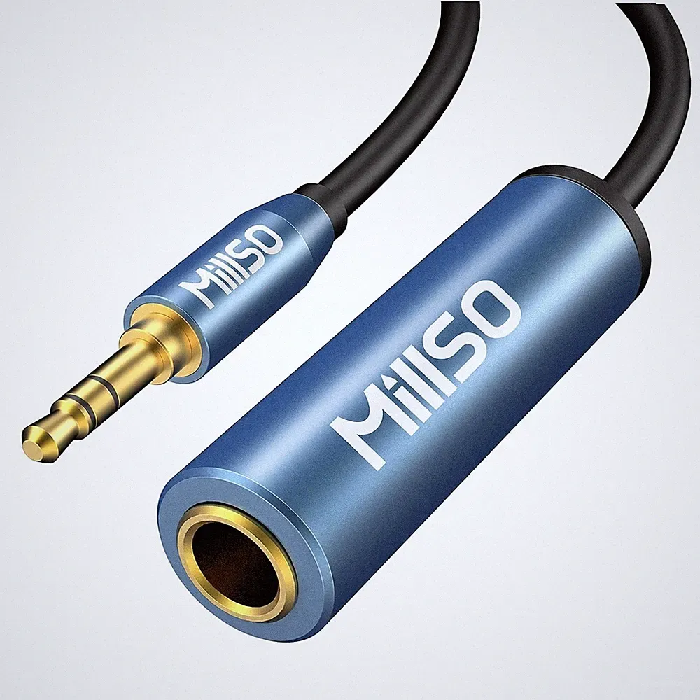 Klinke Adapter 3,5mm Stecker auf 6,35mm Buchse, Audio Klinkenadapter Kopfhörer