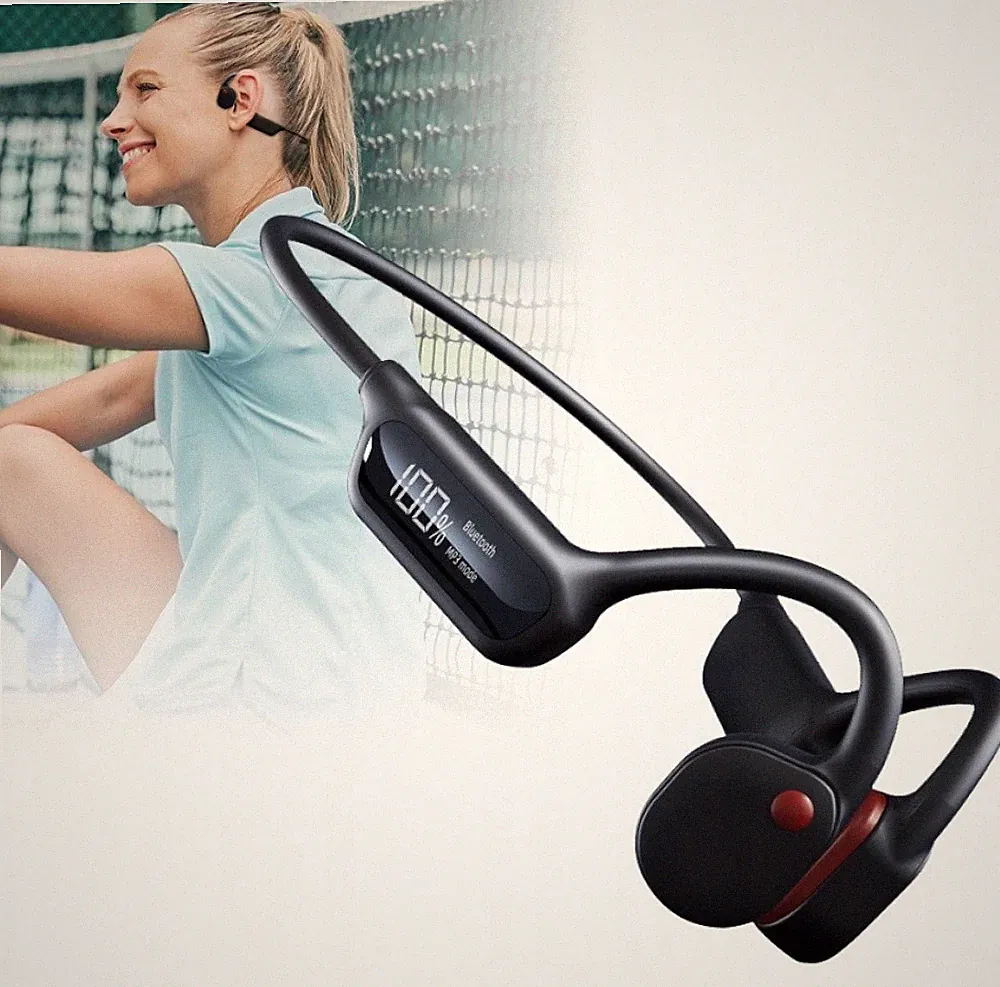 Knochenleitungskopfhörer Bluetooth 32GB MP3 IPX8 Wasserdichte Headphone DE