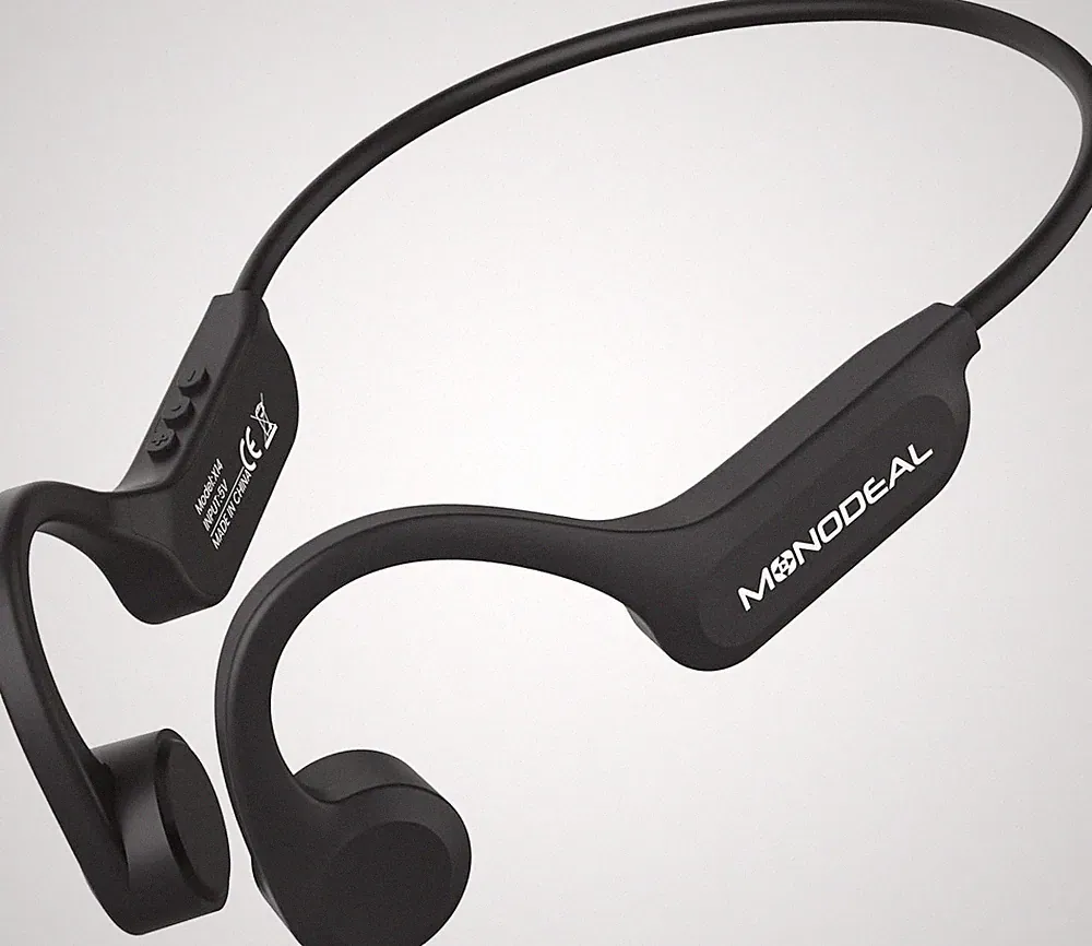 Knochenschall Kopfhörer Bluetooth 5.3 für Laufen Radfahren, Type-C Ladung