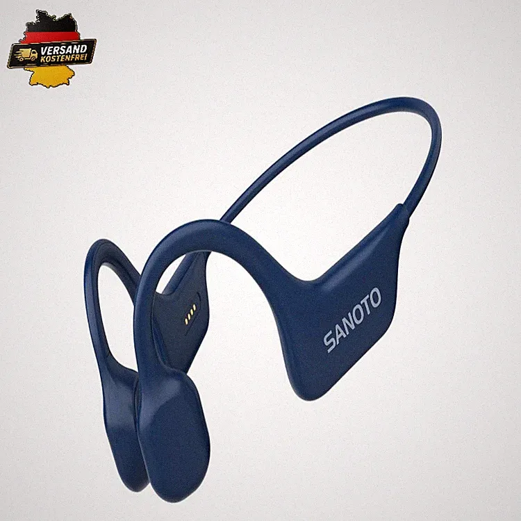 Knochenschall Kopfhörer Bluetooth 5.3 Open Ear Sport 8h Akku