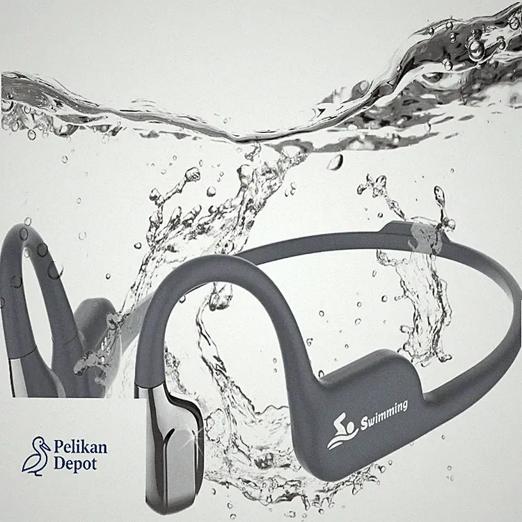 Knochenschall Kopfhörer Bluetooth 5.4 Wasserdicht 8GB