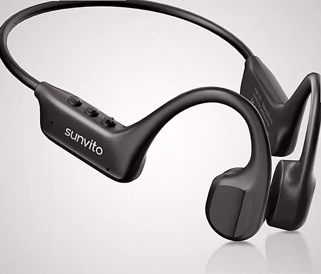 Knochenschall Kopfhörer Bluetooth 6.1, Open-Ear Sportkopfhörer mit bis zu 10 S