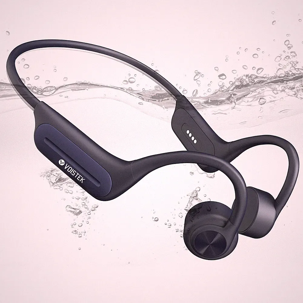 Knochenschall Kopfhörer,Bluetooth Open Ear Sportkopfhörer Kabellos mit IPX8 W...