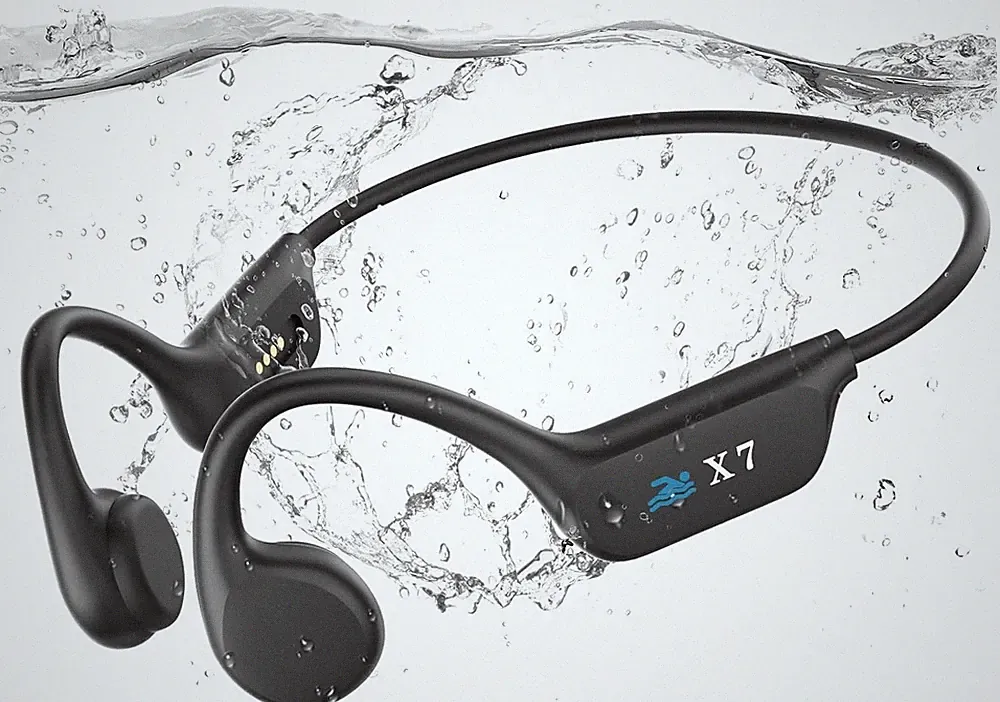 Knochenschall Kopfhörer Schwimmen Bluetooth X7, 32GB MP3, , Open