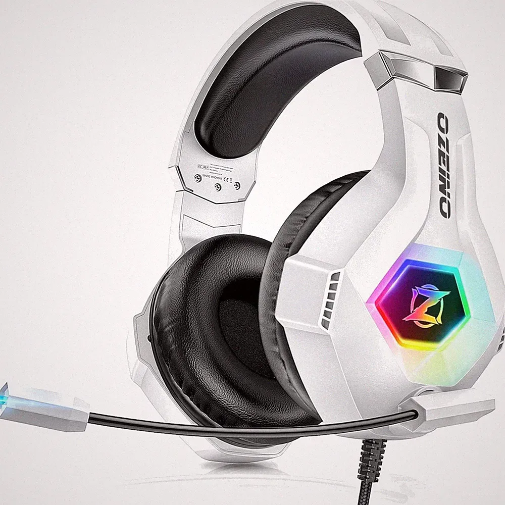 Komfortables Gaming Headset mit verstellbarem Kopfband für lange Spielsitzungen