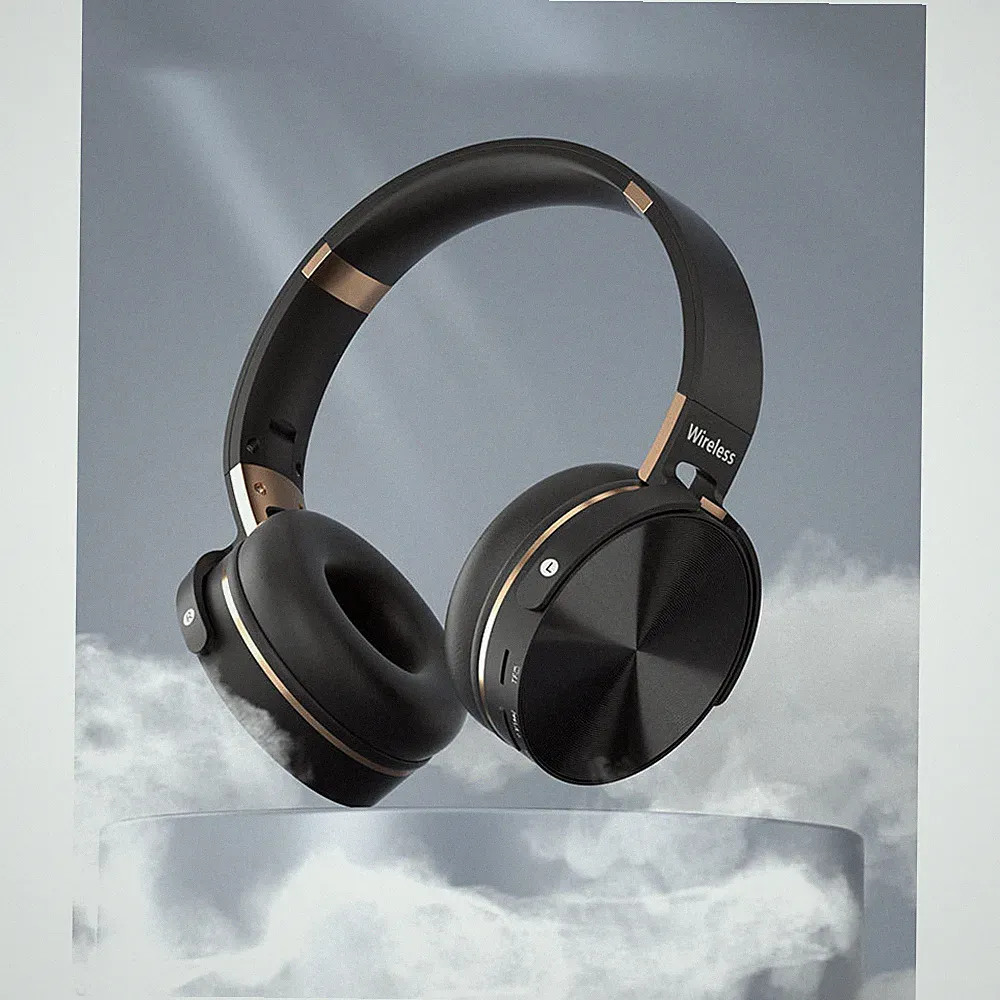 Kopfhör Bluetooth 5.0 Kopfhörer Noise Cancelling HIFI Stereo Headset Over Ear DE