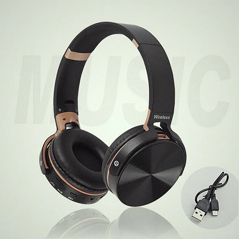 Kopfhör Bluetooth 5.0 Kopfhörer Noise Cancelling HIFI Stereo Headset Over Ear DE