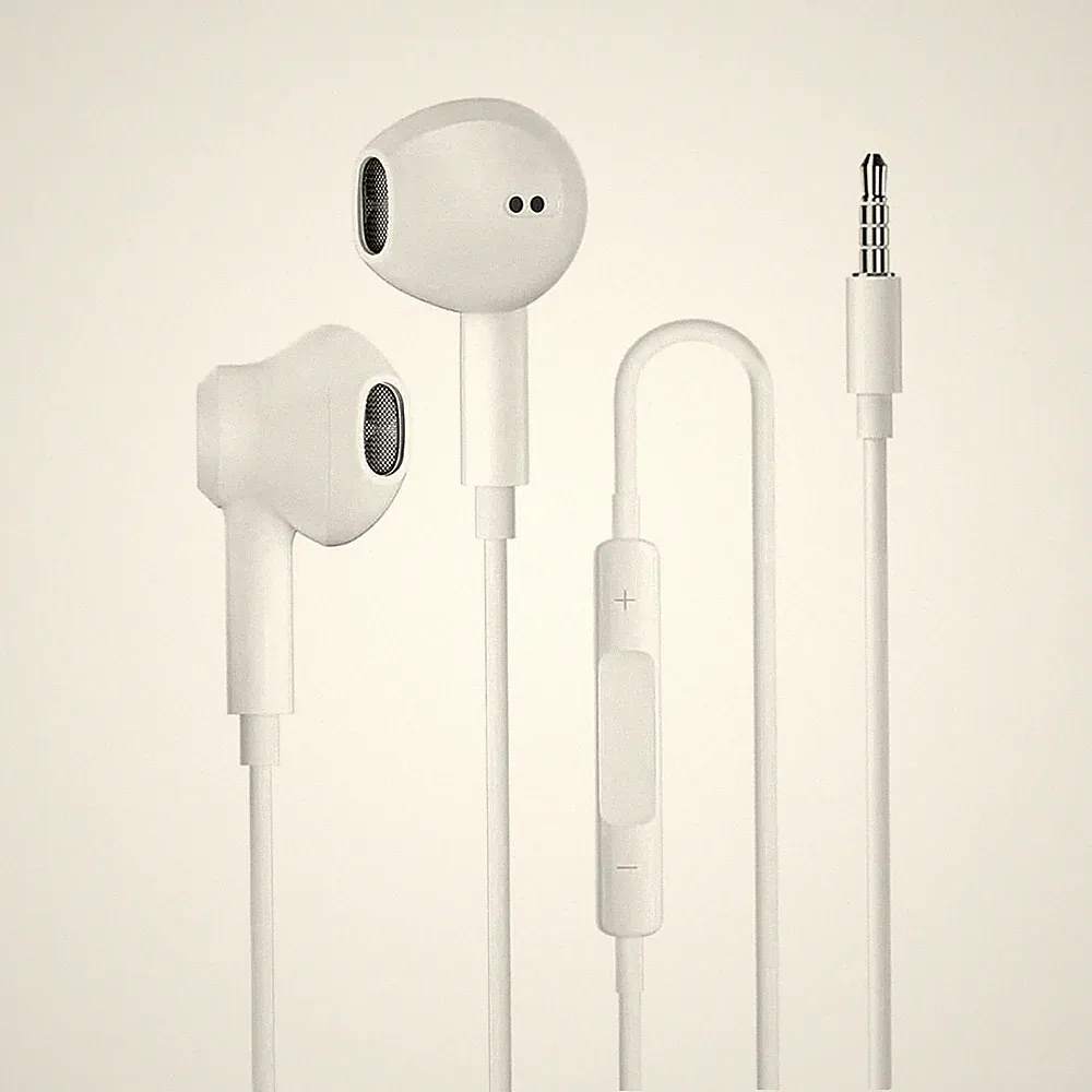 Kopfhörer 3,5mm Stereo Kompatibel mit iPhone Huawei Samsung