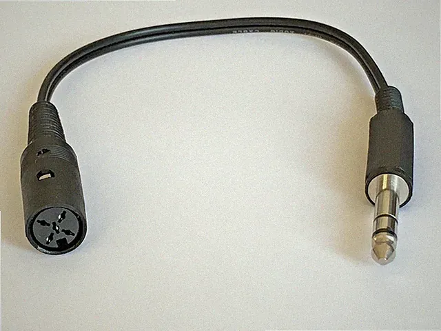 Kopfhörer 🎧 Adapter 6,3mm Klinkestecker auf Din 5 polig Würfelkupplung - Top!