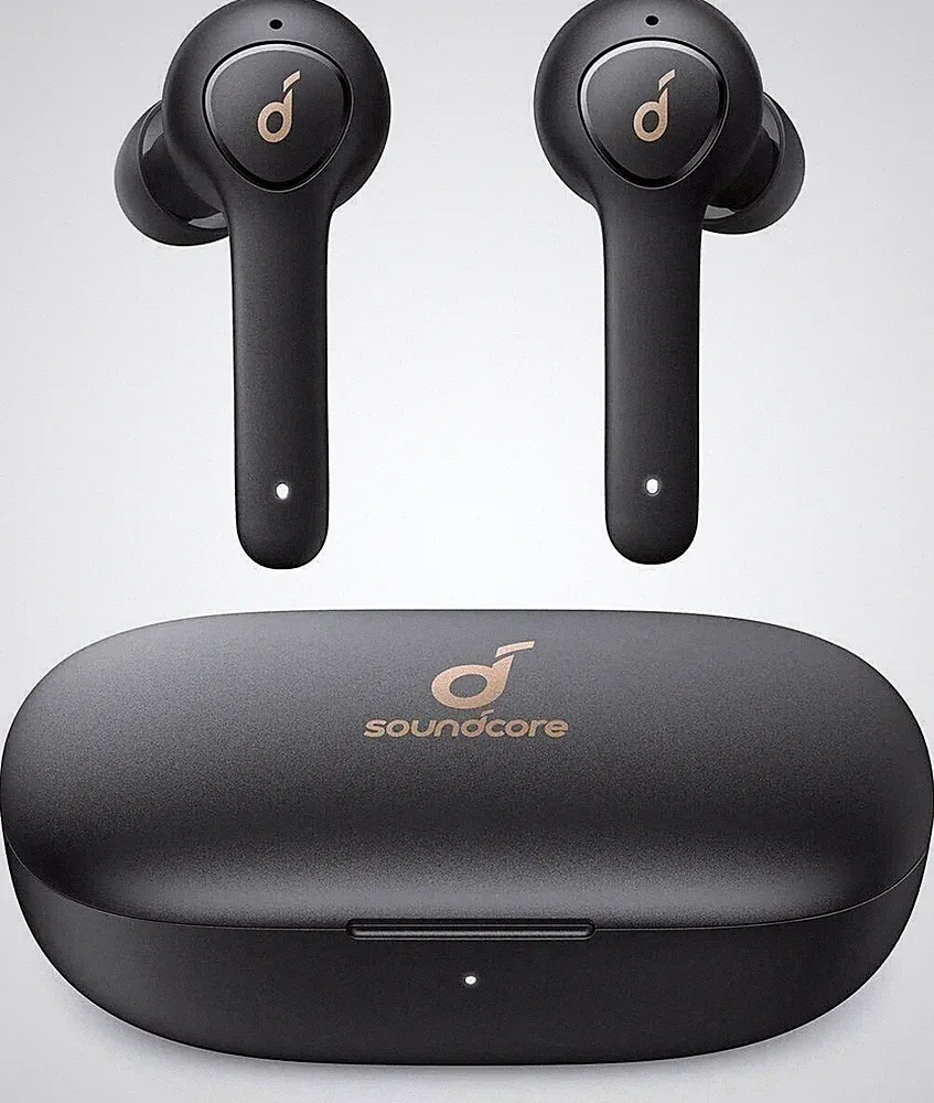 Kopfhörer Anker Soundcore Life P2 Bluetooth In-Ear - Schwarz Typ-C, 40Std. Akku