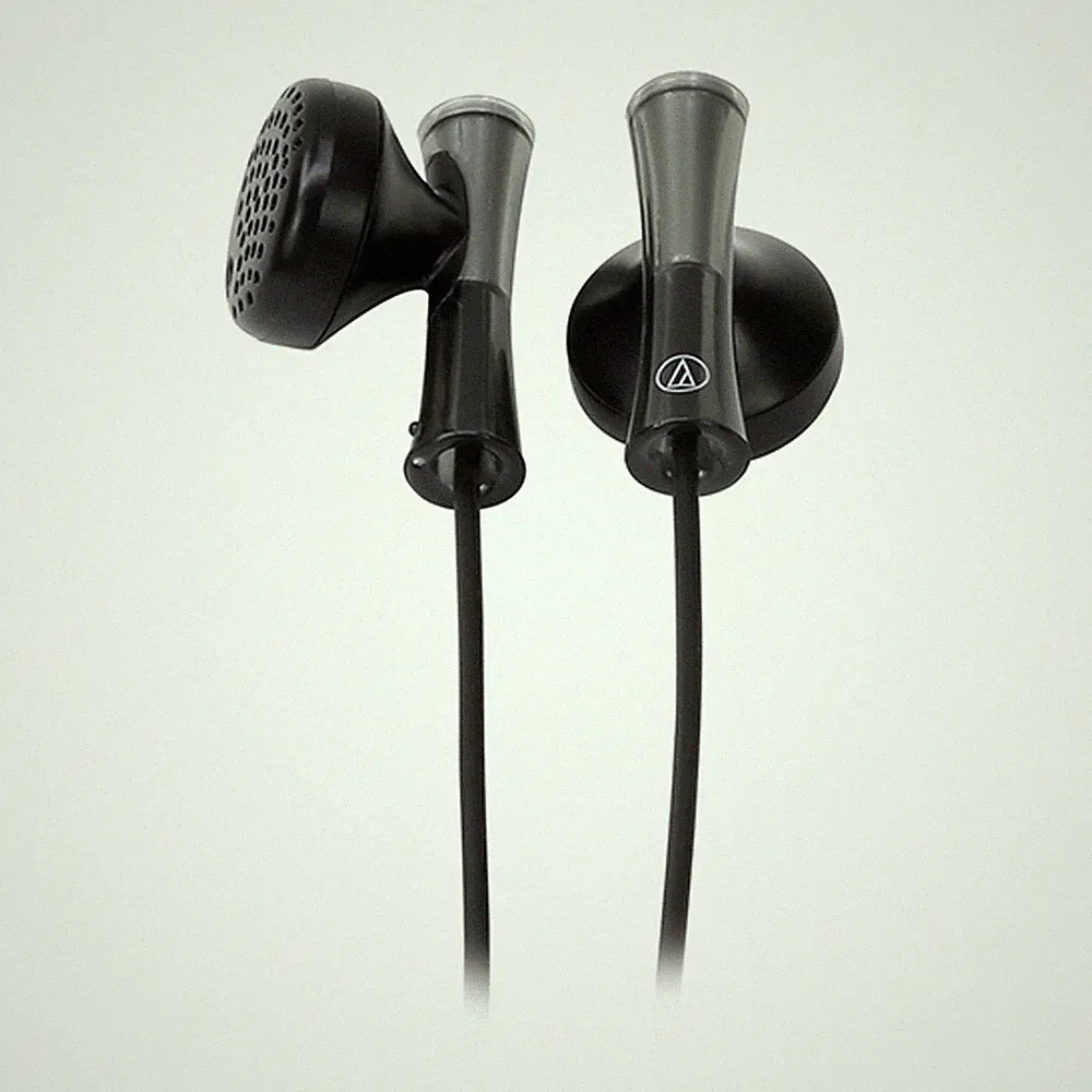Kopfhörer Audio Technica ATH-J100 Schwarz In-Ear Ohrstecker 3,5mm Klinke Bass