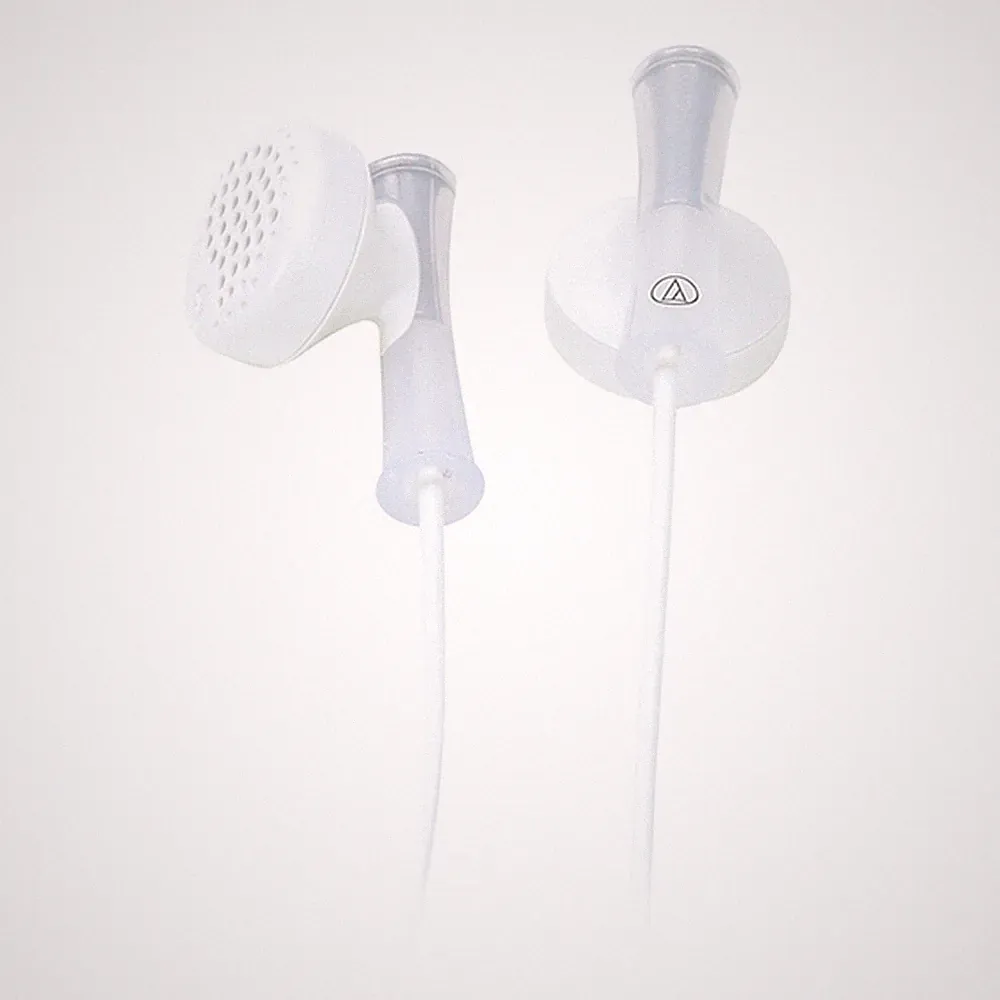 Kopfhörer Audio Technica Juicy Weiß ATH-J100 In-Ear Ohrstecker 3,5mm Klinke Bass