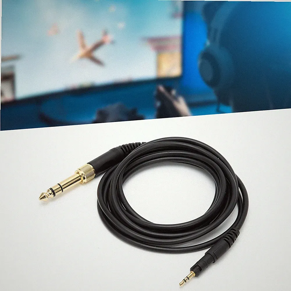 Kopfhörer Audiokabel Für Technica ATHM50X M40X M70X Headset Mit 6 35 Mm Adapter