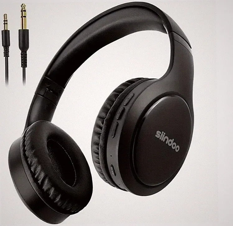 Kopfhörer Bluetooth 24St Arbeitszeit HeadsetStereoHandyKabel Over-Ear-Kopfhörer