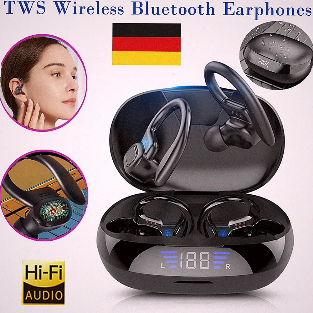 Kopfhörer Bluetooth 5.3 Lenovo SP16 TWS Wireless Sport Kopfhörer In Ear Ohrhörer
