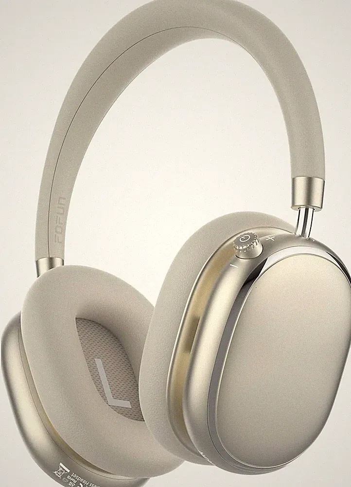 Kopfhörer Bluetooth 6.0 Hybrid Noise Cancelling Drehknopf 120 Stunden
