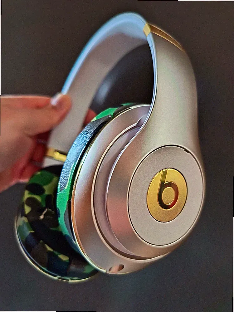 Kopfhörer Bluetooth Beats by Dre Studio 3 Kopfhörer / Gold Camouflage, Micro-USB