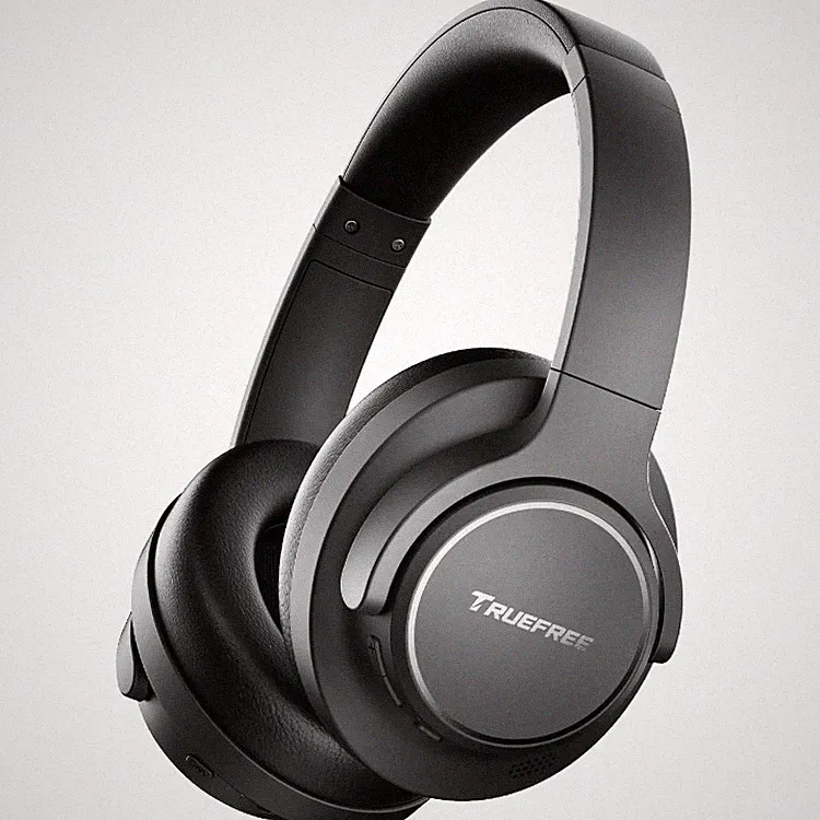 Kopfhörer Bluetooth Noise Cancelling Over Ear 40mm Treiber Schwarz Faltbar, ANC