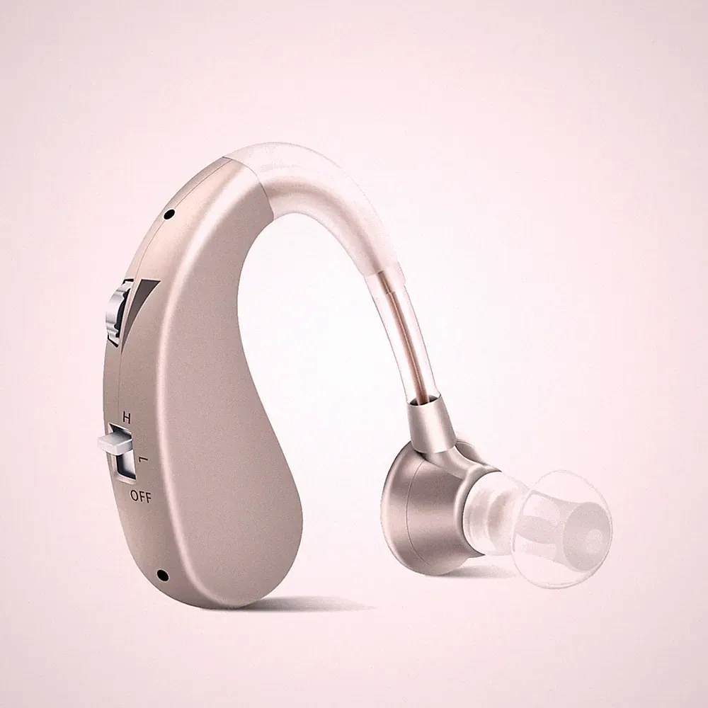Kopfhörer Bluetooth On-ear wiederaufladbar Geräuschunterdrückung Silber
