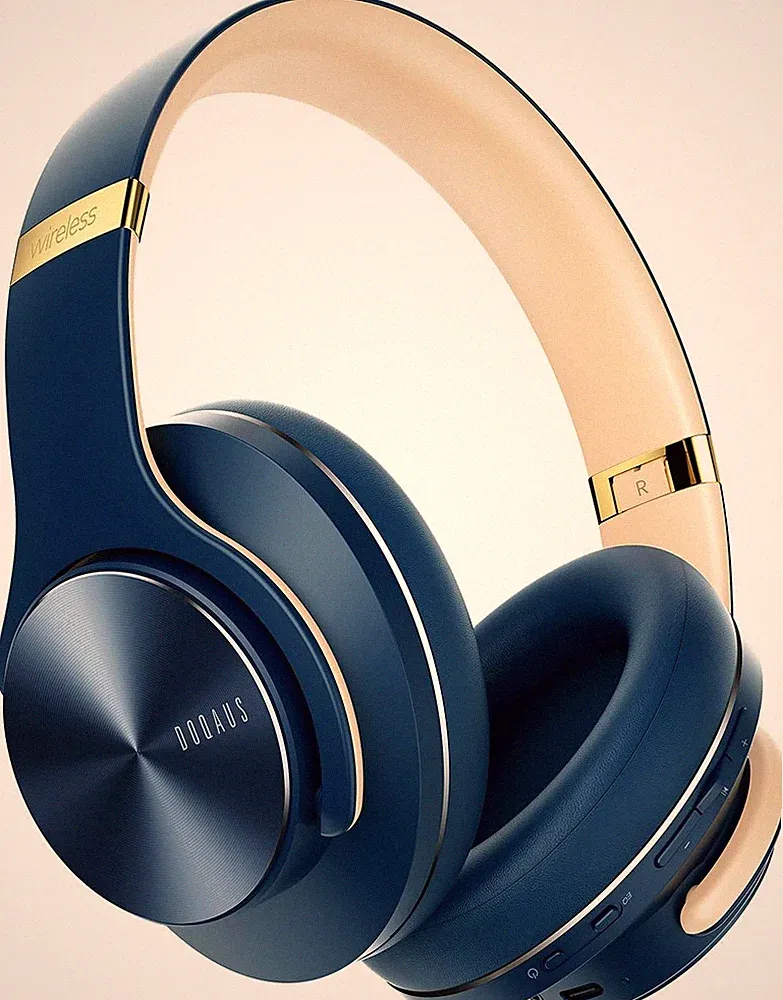 Kopfhörer Bluetooth Over Ear 90 Std Akku 9 EQ Modi HiFi Bass App Steuer