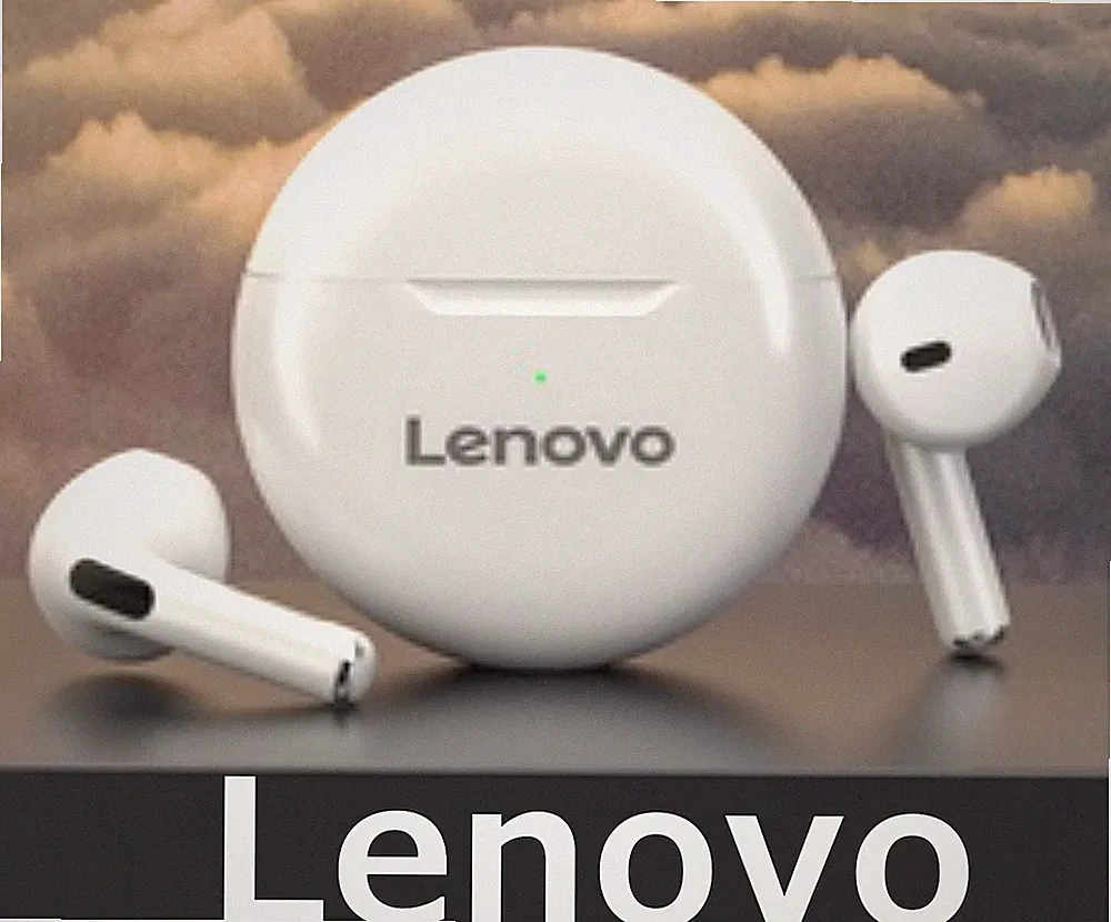 Kopfhörer Bluetooth Stereo Lenovo HT38 TWS,ect. Kabellos in Ear Headset Ear Pods