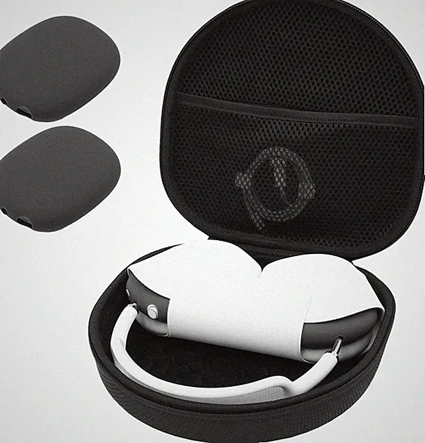 Kopfhoerer Case AirPods Max 2 Silikon Schutzschalen robust EVA Tasche Etui Reise