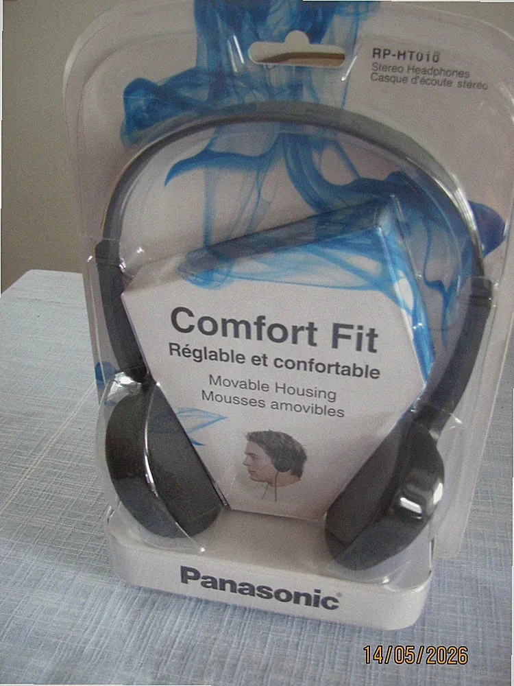 Kopfhörer Comfort Fit RP-HT010, Panasonic, neu