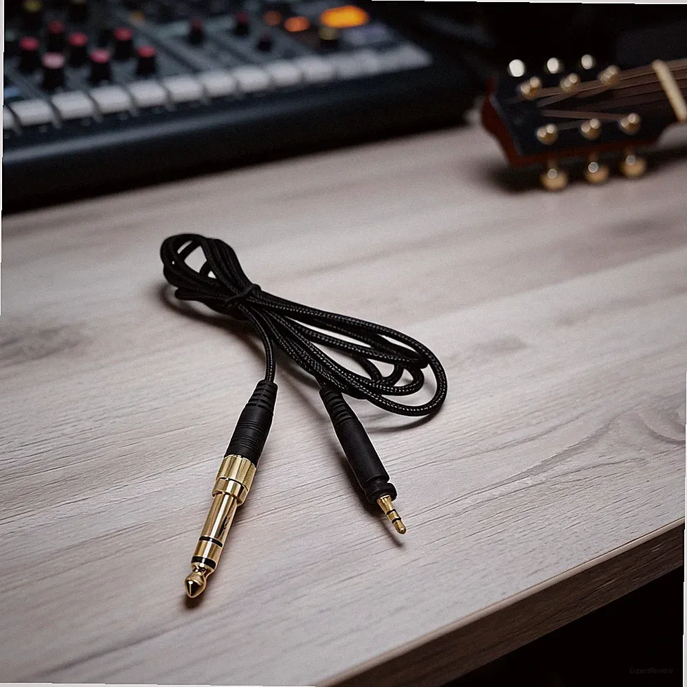Kopfhörer Ersatzkabel für Shure SRH440 SRH840 SRH940 vergoldet