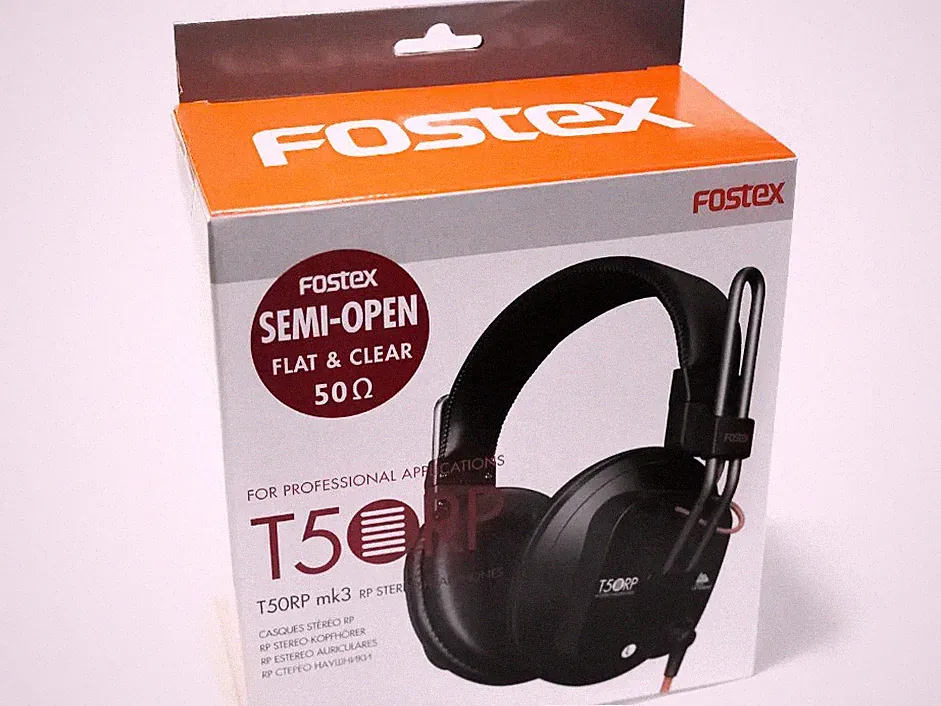 Kopfhörer Fostex T50RP MK3 mit Upgrade Shure HPAEC1540 Ohrpolstern - TOP-Zustand