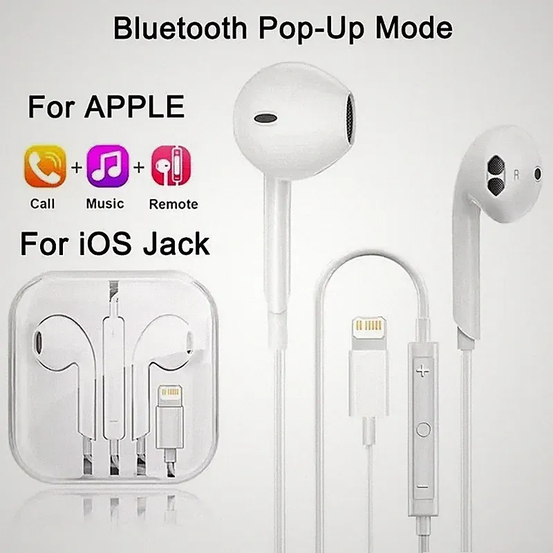 Kopfhörer für Apple Headset In Ear 8PIN für iPhone 7 8 X 11 12 13 14 Pro Max