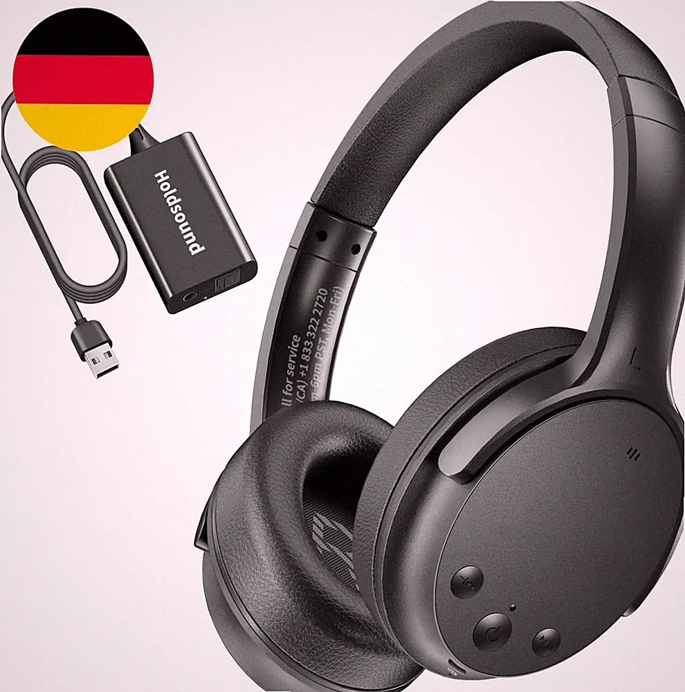 Kopfhörer Für Fernseher,Tv Kopfhörer Kabellos Für Senioren Mit USB Verlängerungs