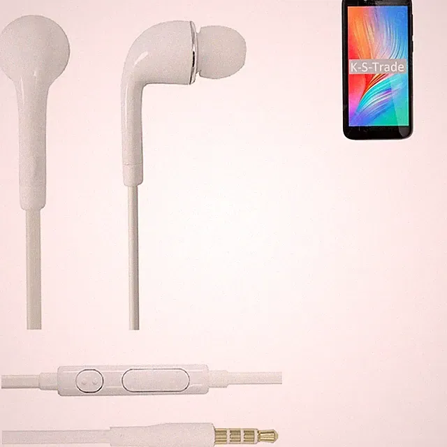 Kopfhörer für Haier Titan T5 headset Ohrstöpsel in ear plug weiß