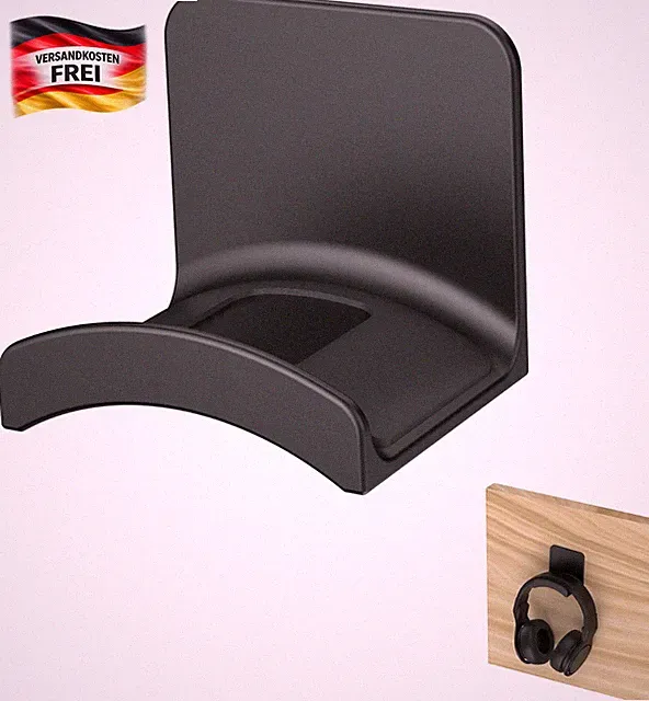 Kopfhörer Halter Wandmontage Universell, rutschfest, langlebig, für Schreibtisch