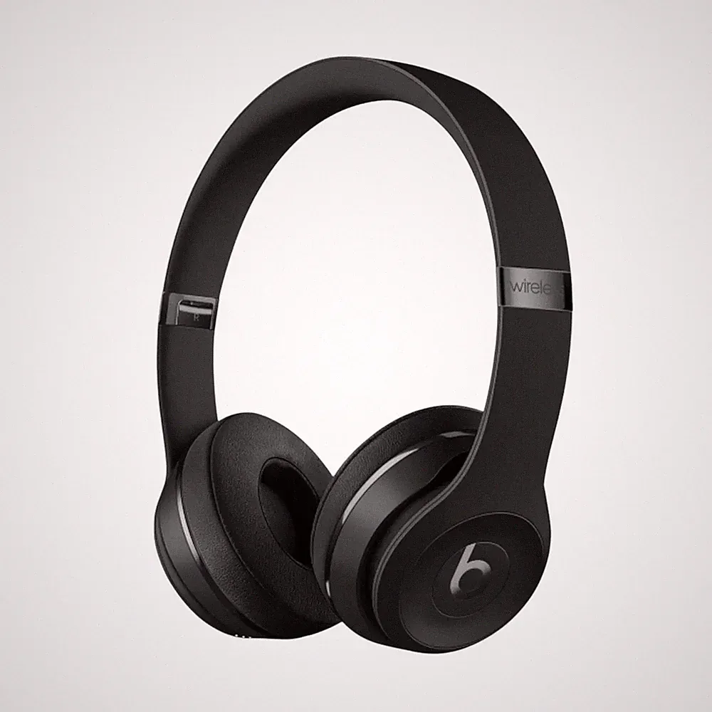 Kopfhörer Headset Beats Solo3 Bluetooth kabellos Mikrofon On Ear Schwarz Musik