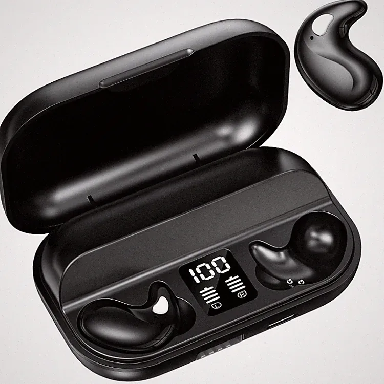 Kopfhörer In Ear Bluetooth Wireless Schlafkopfhörer Kabellos Schwarz 1 Stück