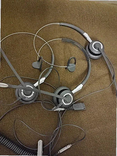 Kopfhörer || Jabra Headset BiZ 2400 Mono || Kabel Headset für Festnetztelefone