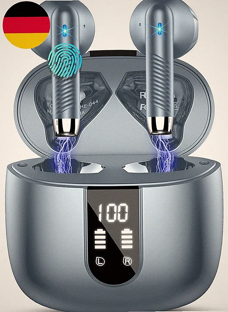 Kopfhörer Kabellos Bluetooth 5.3, Bluetooth Kopfhörer in Ear 2024 Kabellose Kopf